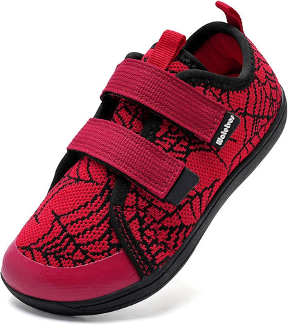 WateLves Toddler Little Kids Wide Barefoot Shoes The First Walking Shoes Girls Boys Breathable Zero
