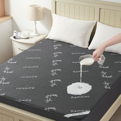 BEDLORE California King Size Mattress Protector Waterproof, Mattress Pad Fitted 6-18 Inch Deep