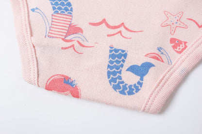 Hahan Girls Soft Panties Toddler Girls Cotton Underwear Kids Briefs