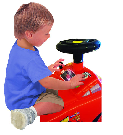 Kiddieland Lightning McQueen Ride-On Car, Foot-to-Floor Racer for Toddlers