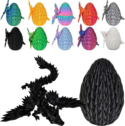 12inch Fly Dragon Egg, Year of The Dragon, 3D Printed Dragon, Executive Desk Toys, Articulated