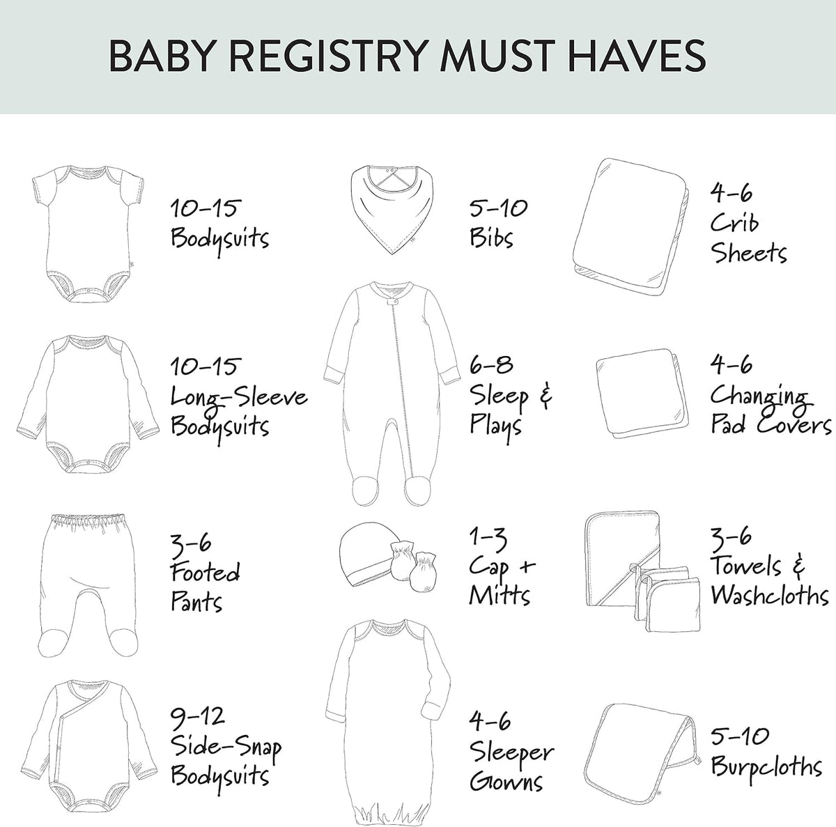 HonestBaby 3-pack Footed Pants Roomy Fit Pull on Bottoms 100% Organic Cotton for Infant Baby Boys