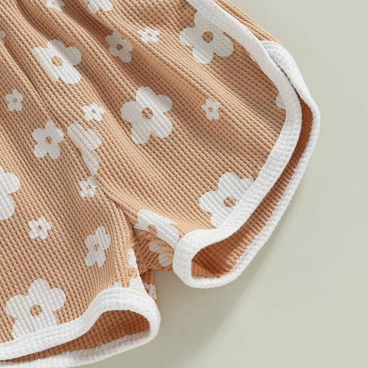 WZTYYDS Toddler Baby Girl Summer Clothes Floral Romper Tie-Up Strap Halter Jumpsuit Infant Summer