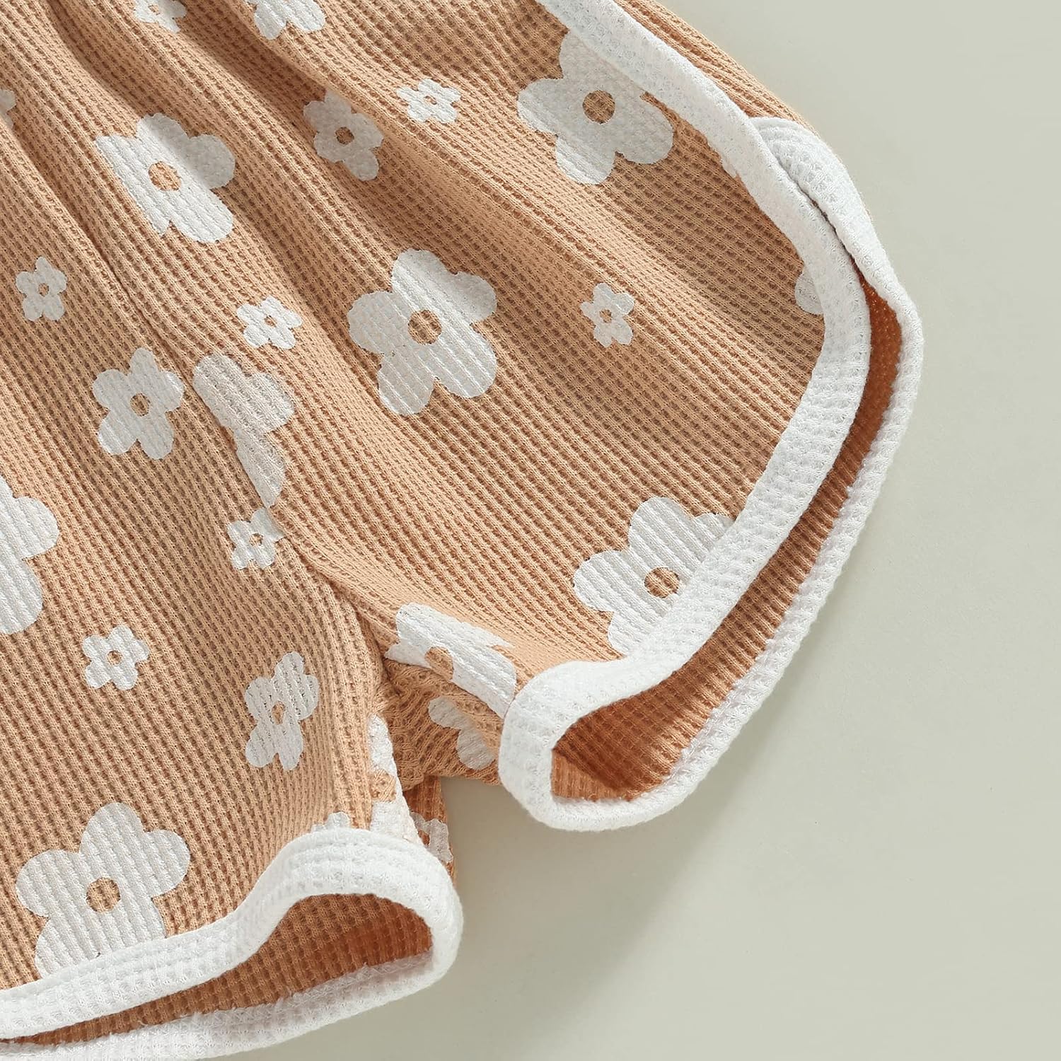 WZTYYDS Toddler Baby Girl Summer Clothes Floral Romper Tie-Up Strap Halter Jumpsuit Infant Summer