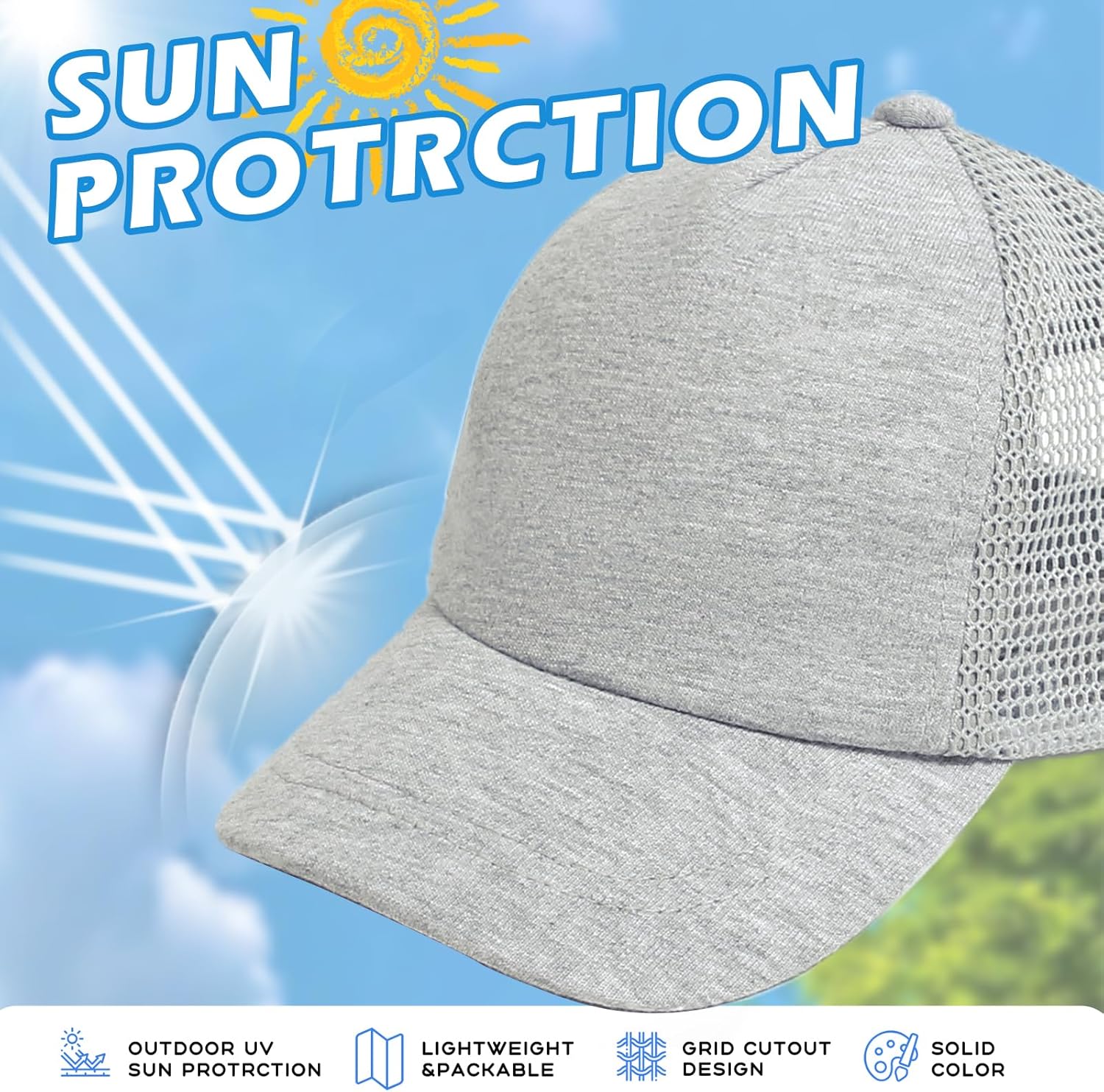 Duoyeree Toddler Baseball Cap Baby Cap Sun hat Print Dinosaur Pattern and Solid Color hat Kids boy