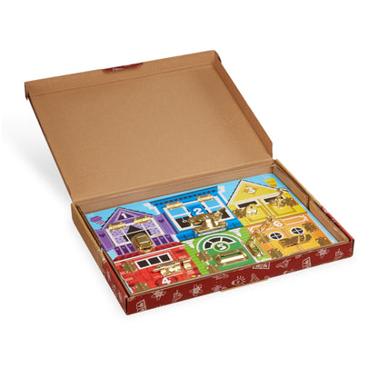 Melissa & Doug Latches Wooden Activity Board - Montessori Busy Board for Preschool Toys, Sensory