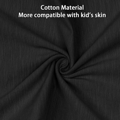 GUISBY Baby Short Sleeve Bodysuit Snap Crotch Closure Cotton Pajamas for Baby 3-Packs