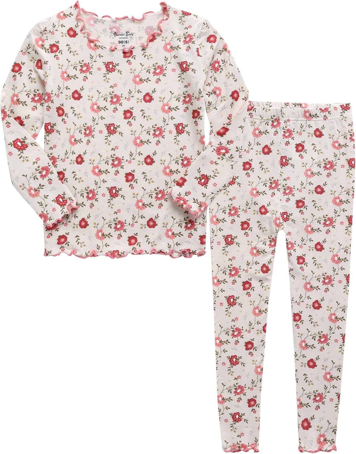 VAENAIT BABY 6M-12Y Kids Unisex Girls & Boys Soft Comfy Modal Tencel Sleepwear Pajamas 2pcs or 4pcs