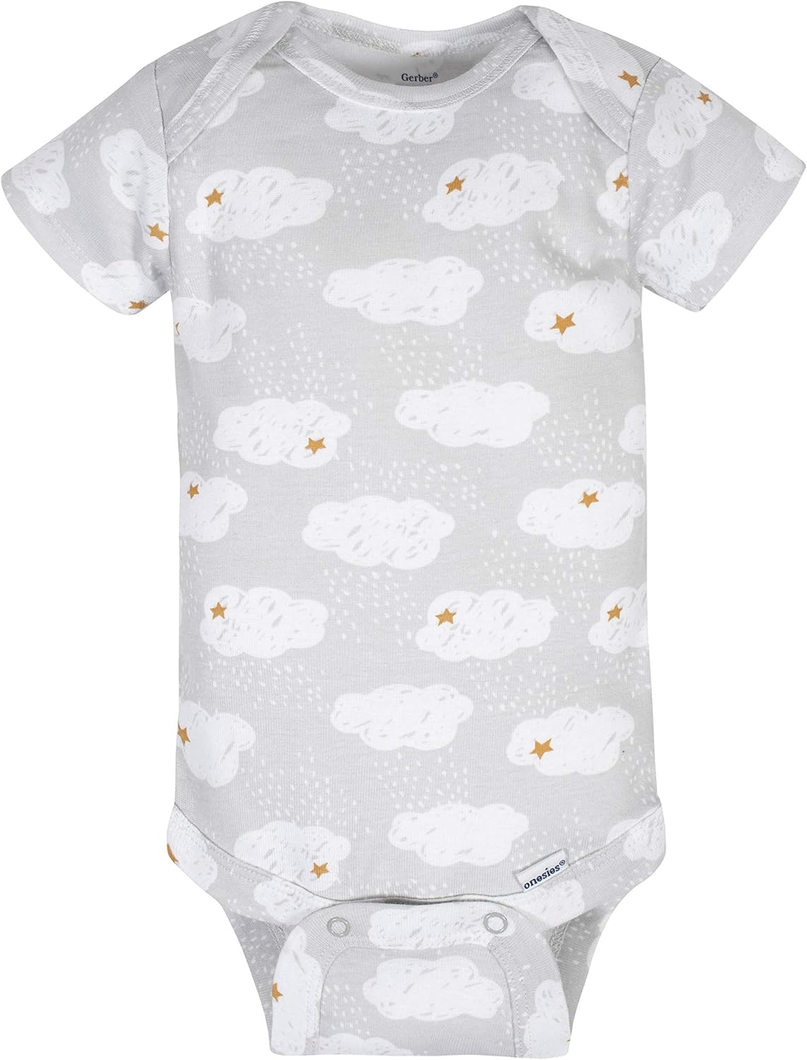 Gerber Baby 8-Pack Short Sleeve Onesie Bodysuits