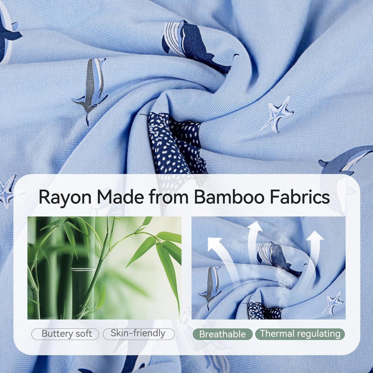 BubblePanda Rayon Made From Bamboo Baby Pajamas Baby Clothes for Boys Girls Unisex Zip-Front