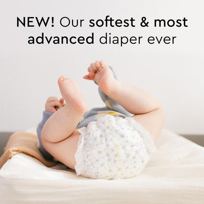 Baby Diapers - Size 3 (13-22 lbs), Half-Monthly Supply (87 Count), Leak Protection, Skin-Friendly