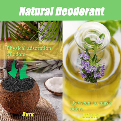 Diaper Pail Deodorizers Odor Eliminator Activated Charcoal Filter Refills Compatible with Ubbi