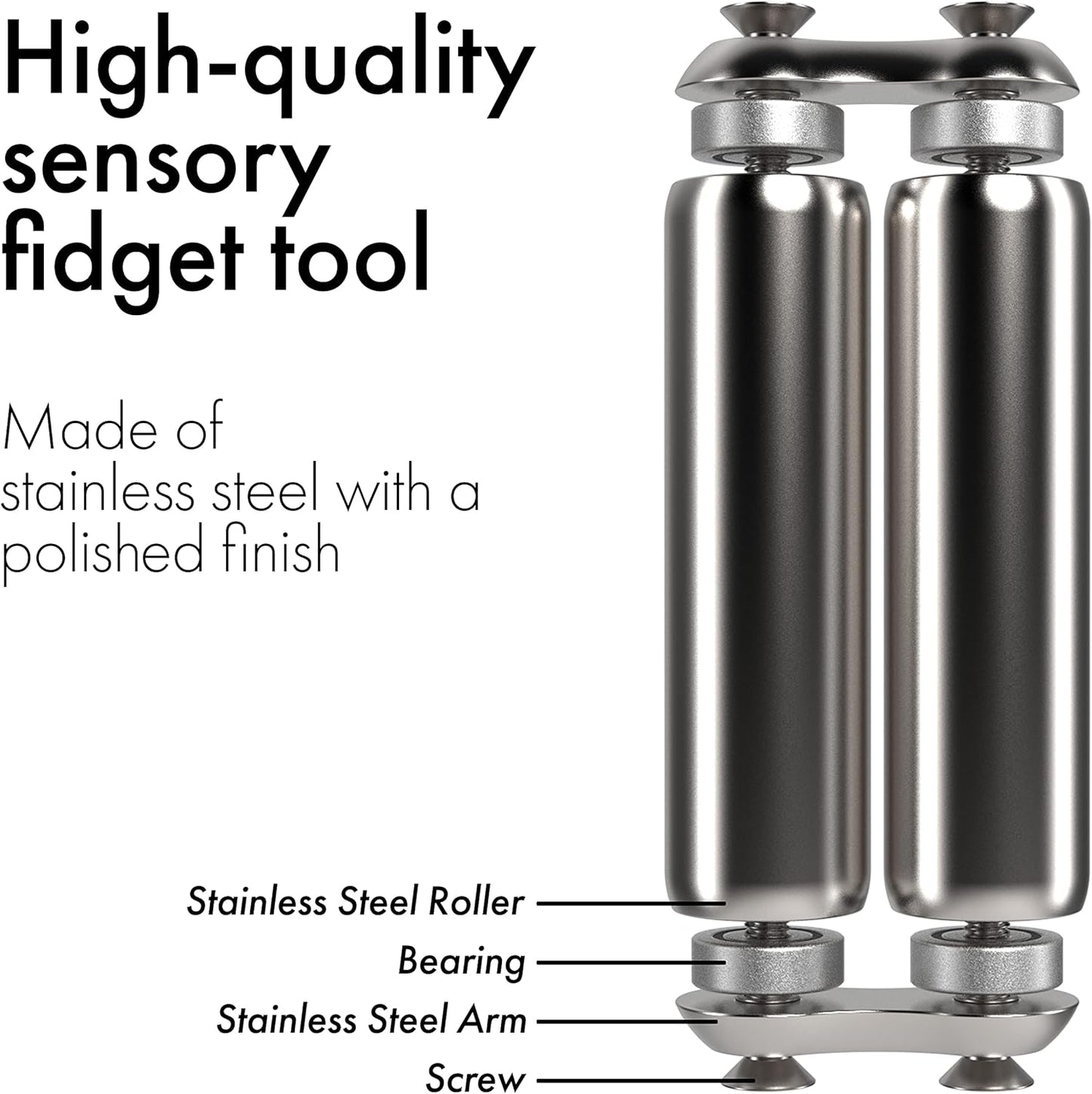 ONO Roller - Handheld Fidget Toy for Adults | Help Relieve Stress, Anxiety, Tension | Promotes