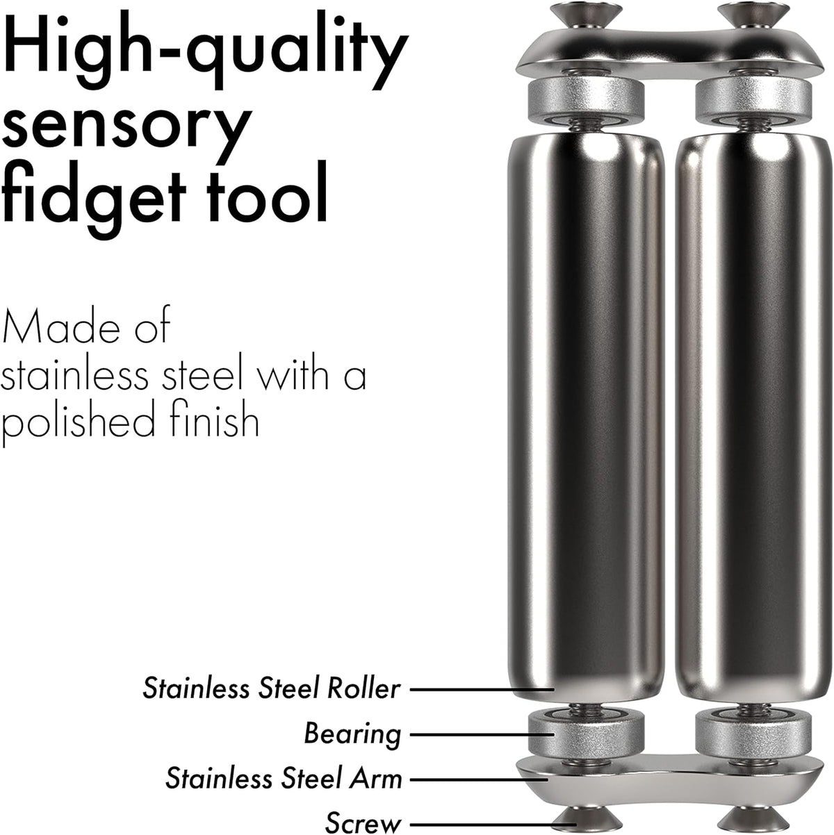 ONO Roller - Handheld Fidget Toy for Adults | Help Relieve Stress, Anxiety, Tension | Promotes