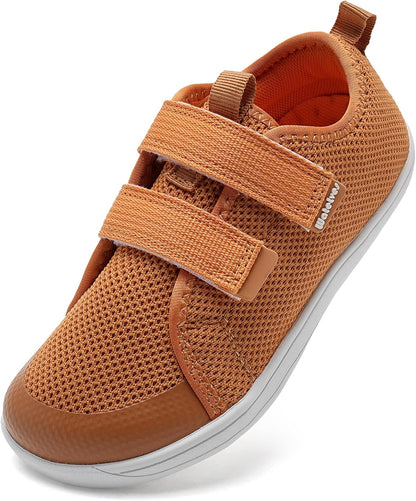 WateLves Toddler Little Kids Wide Barefoot Shoes The First Walking Shoes Girls Boys Breathable Zero