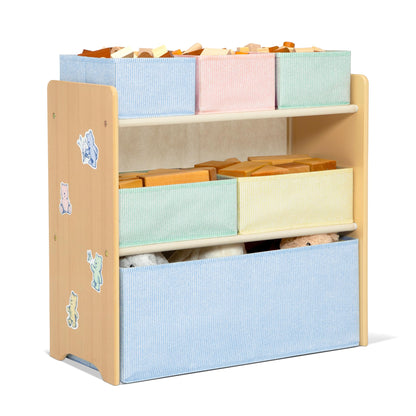 Delta Children - GapKids 6 Bin Toy Organizer - Greenguard Gold Certified, Pastel