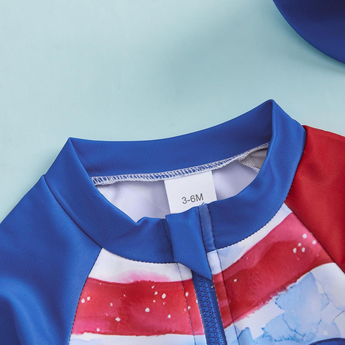 Hnyenmcko Baby/Toddler Boy Rash Guard Swimsuit Long Sleeve One Piece Zipper Swimwear Sunsuit Infant