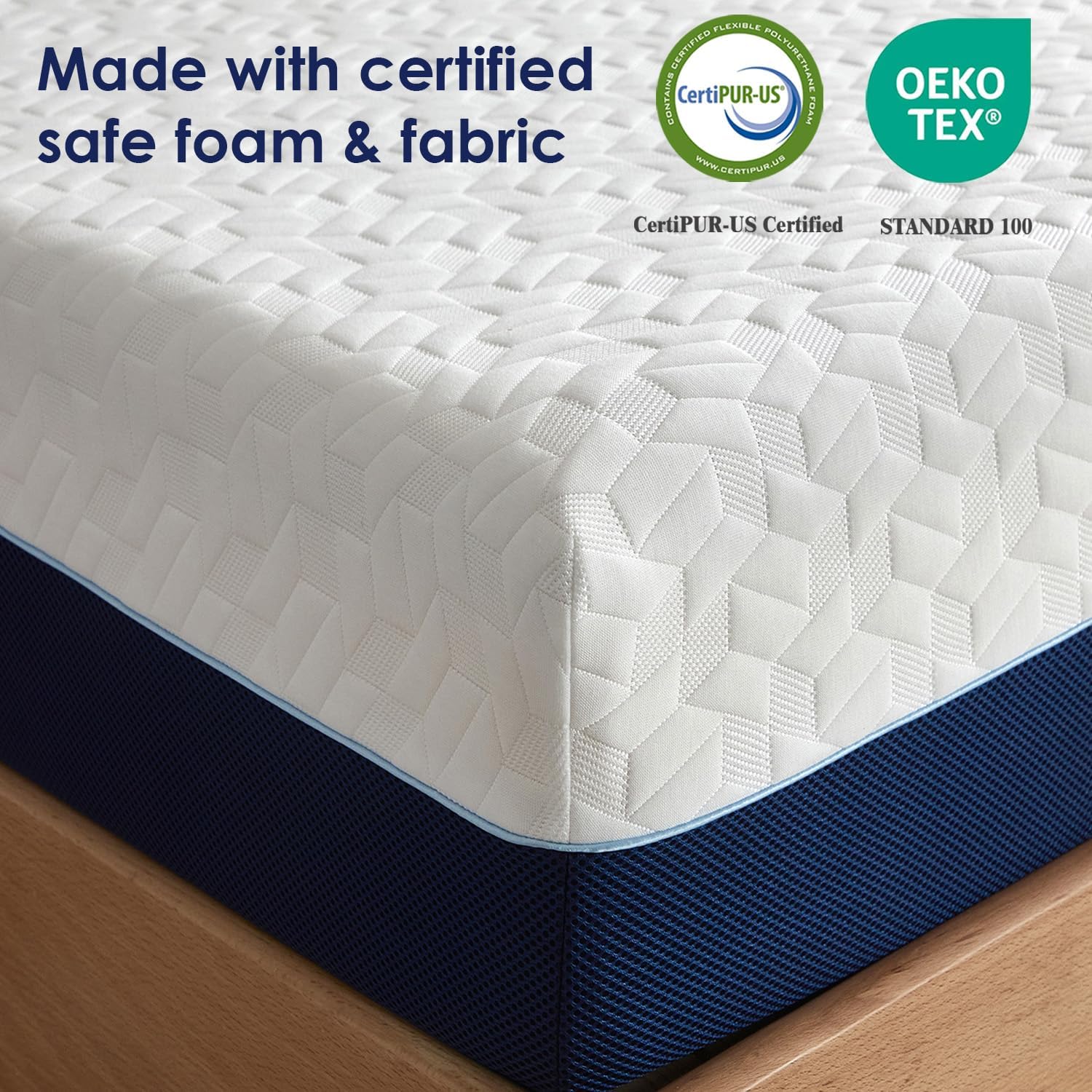 6 Inch Cooling Gel Memory Foam Twin Mattress for Kids,Mattress in a Box,Breathable Cover