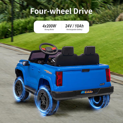 24V 10Ah Ride on Toy for Big Kids, 4x4 2 Seater Electric Kids SUV Car to Drive with Remote Control