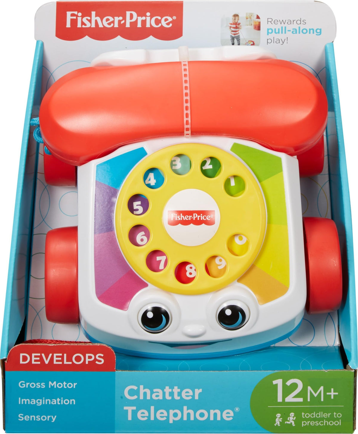 Fisher-Price Chatter Telephone Pull Along Toy