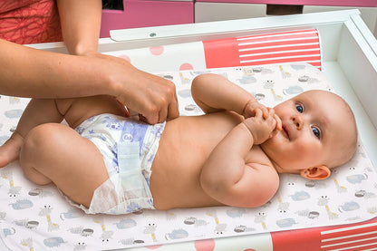 Large Baby Diaper Changing Pads Soft Cotton Waterproof Changing Pad for Baby 27.5X37.5 inches