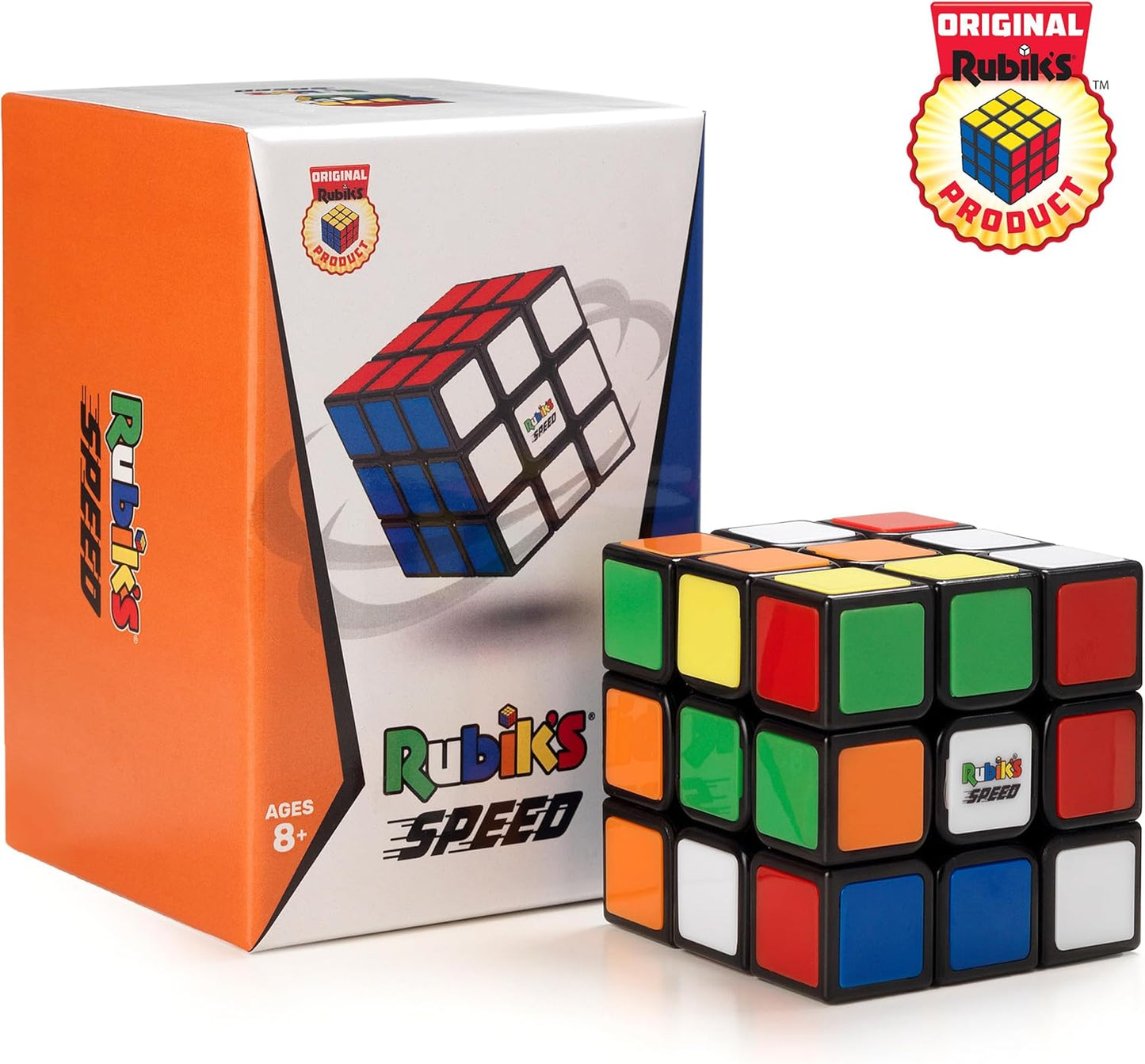 Rubik’s Cube, 3x3 Magnetic Speed Cube, Super Fast Problem-Solving Challenging Puzzle Fidget Toy