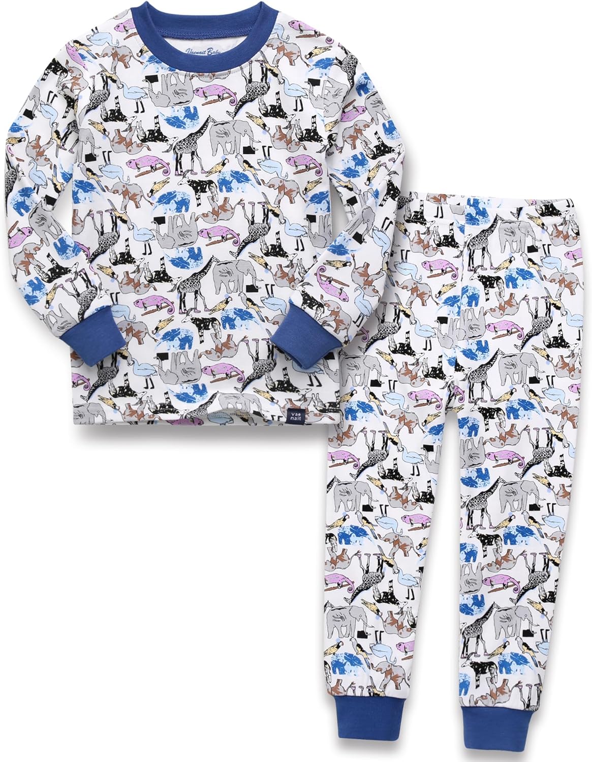 VAENAIT BABY 6M-12Y Kids Unisex Girls & Boys Soft Comfy Modal Tencel Sleepwear Pajamas 2pcs or 4pcs