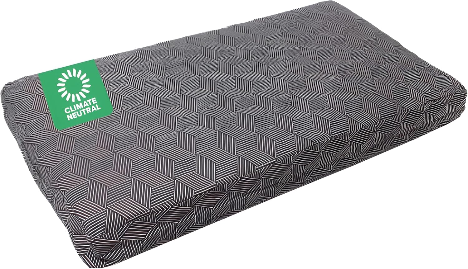 Molly Mutt Large Crib Mattress Cover - Rough Gem Print - Measures 27”x52”x5”- 100% Cotton - Durable
