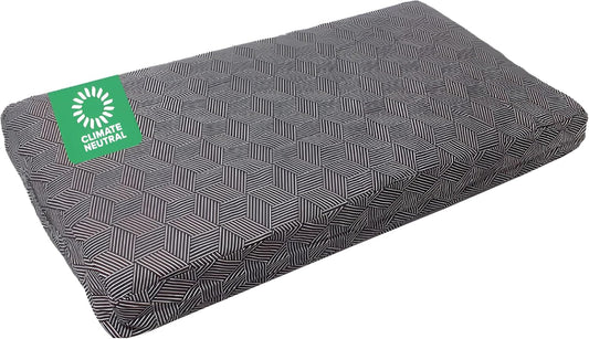 Molly Mutt Large Crib Mattress Cover - Rough Gem Print - Measures 27”x52”x5”- 100% Cotton - Durable