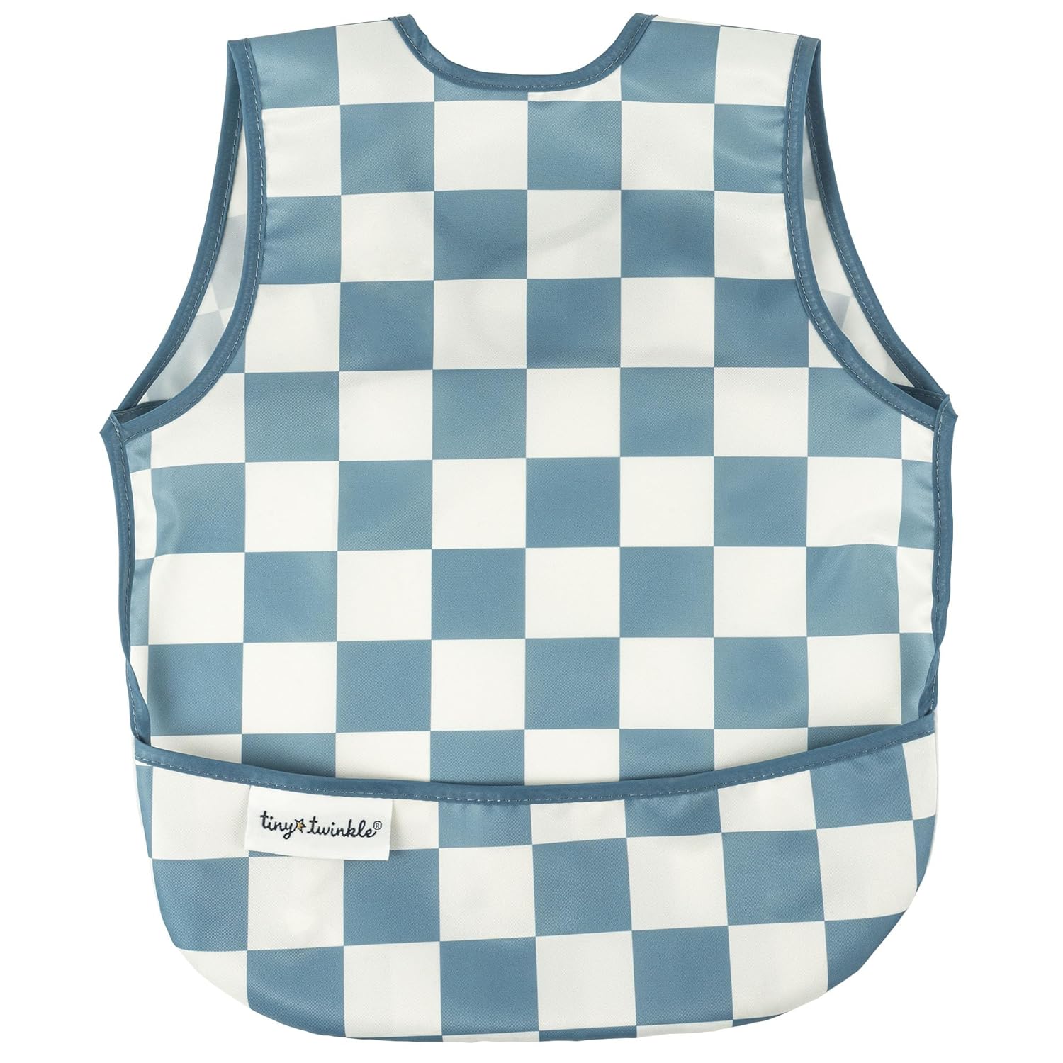 Tiny Twinkle Mess Proof Baby Bib - Waterproof & Lightweight Baby-Led Weaning Apron | 100% Recycled