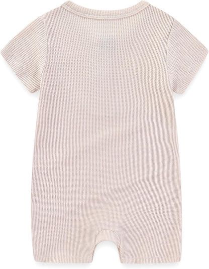 Baby Bodysuits Solid Romper One-Piece Newborn Clothes 2 Pack Baby Shower Gifts