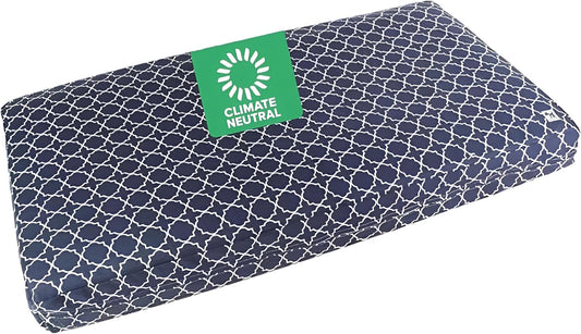 Molly Mutt Large Crib Mattress Cover - Romeo & Juliet Print - Measures 27”x52”x5”- 100% Cotton