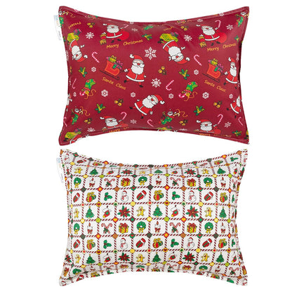 ALVABABY Toddler Pillowcases 2 Pack Organic Cotton Kids Pillow Cover Fit 13"x 18" or 12"x16"