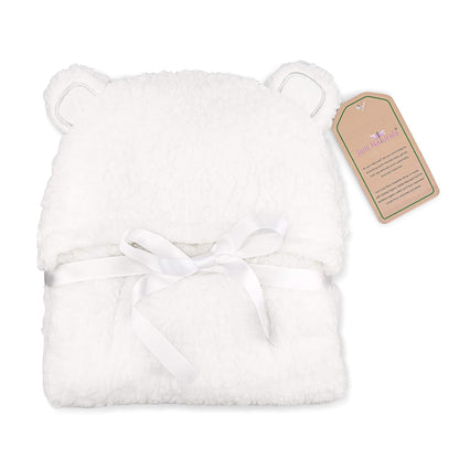 Jam Naturals- Baby Swaddle Blanket, Cute Bear Organic Receiving Swaddling Wrap, Gender Neutral Soft