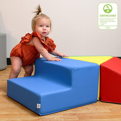FDP SoftScape Toddler Playtime Junction 360 Climber, Indoor Active Play Structure for Toddlers and