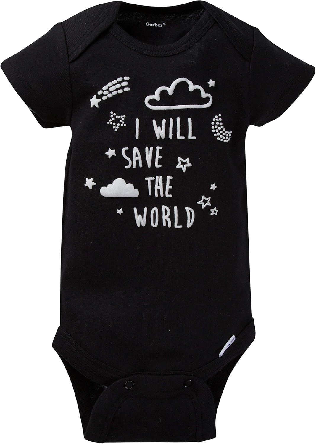 Gerber Baby 8-Pack Short Sleeve Onesie Bodysuits
