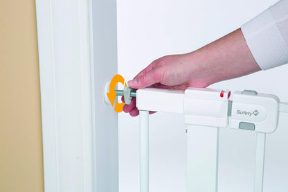 Safety 1st Extra Wide Baby Gate with Door: Premium Child Safety, Extra Tall Gate for Doorways, Dog