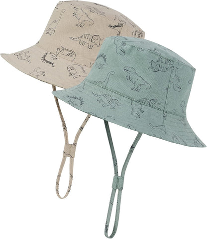 Durio Baby Bucket Sun Hat Toddler Hats Summer Beach Hat UPF 50+ Sun Protection Bucket Hats for Kids