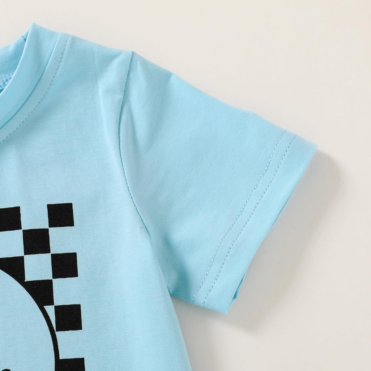 Happy Town Toddler Clothes Baby Boy Girl Smiley Face Shirt Short Sleeve T-Shirt Tee Summer Tops