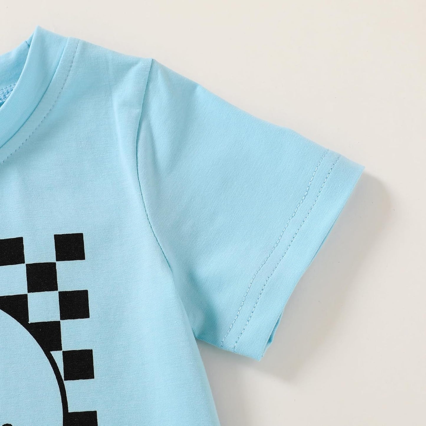 Happy Town Toddler Clothes Baby Boy Girl Smiley Face Shirt Short Sleeve T-Shirt Tee Summer Tops