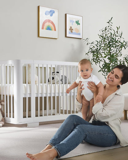 Crib Mattress, JPMA Certified Baby Mattress, Breathable Surface, CertiPUR-US and Oeko-TEX Approved
