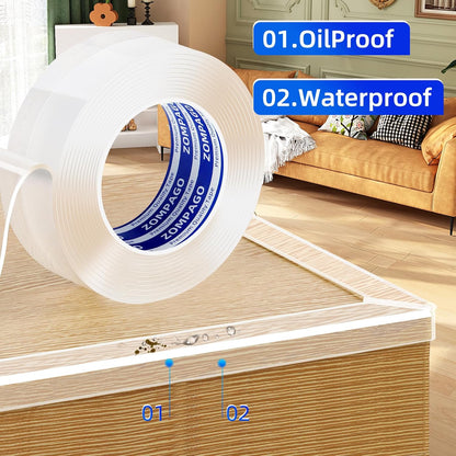 Clear Soft Corner Protectors for Furniture Strip,1.2in x9.84FT,Sharp Edge & Table Bumper,Window