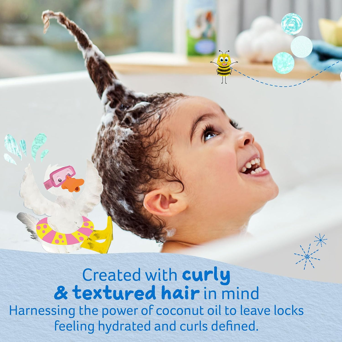 Childs Farm, Kids Conditioner for Curly, Dry Hair, Coco- Nourish Conditioner, Contains Wonderful