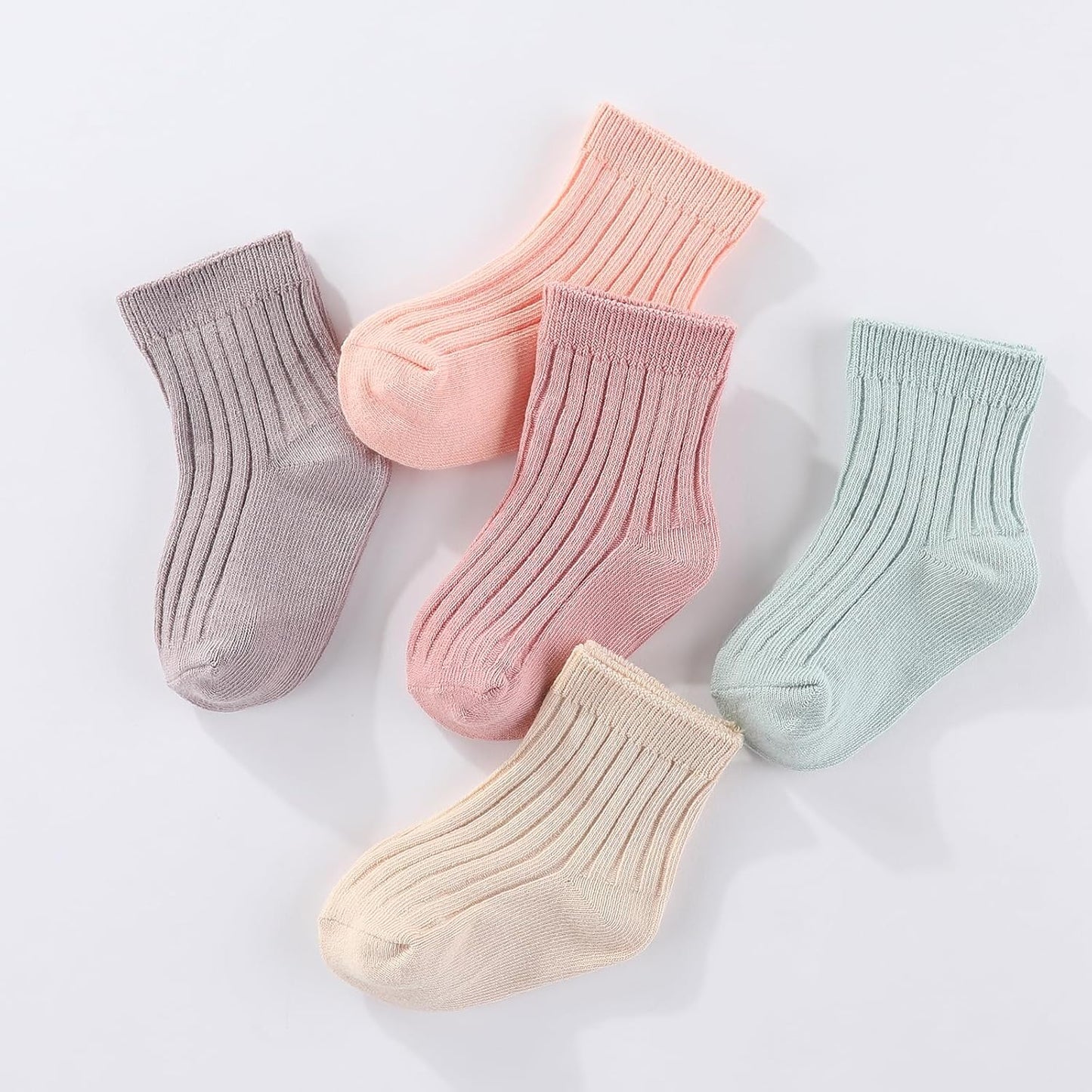 Baby Hats Mittens and Socks Set Cotton Newborn Hat Beanie Soft Infant Girls Boys Caps Gloves 0-6