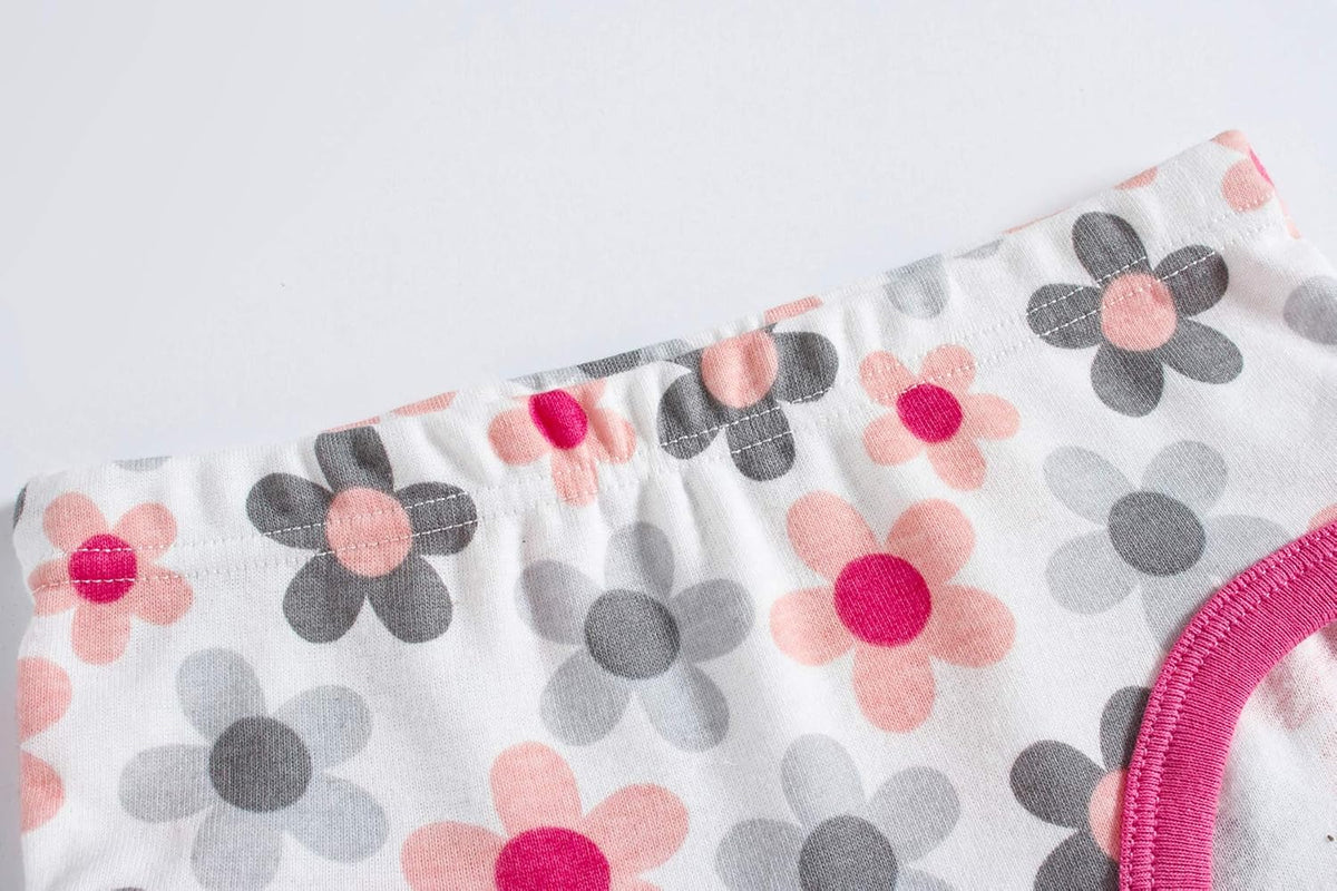 Family Feeling Little Girl Underwear Toddler Panties Big Kids Undies Soft 100% Cotton