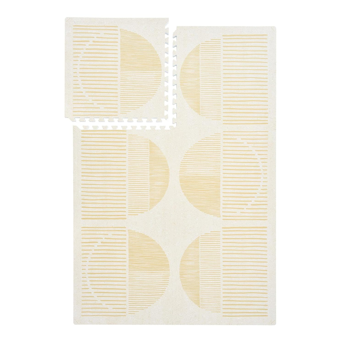 Premium Exercise & Baby Foam Play Mats - Stylish & Large Non-Toxic Odorless Floor Mat - 6 Tiles