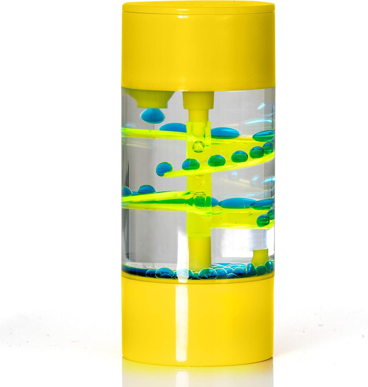 Big Mo's Toys Liquid Motion Spiral Timer Toy for Sensory Play - Relaxing Bubble Motion Autism ADHD