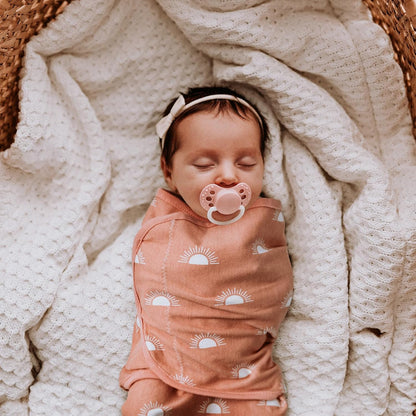 GLLQUEN BABY 3-Pack Baby Swaddle Sleep Sacks with Zipper for Newborn - Baby Swaddles 0-3 Months