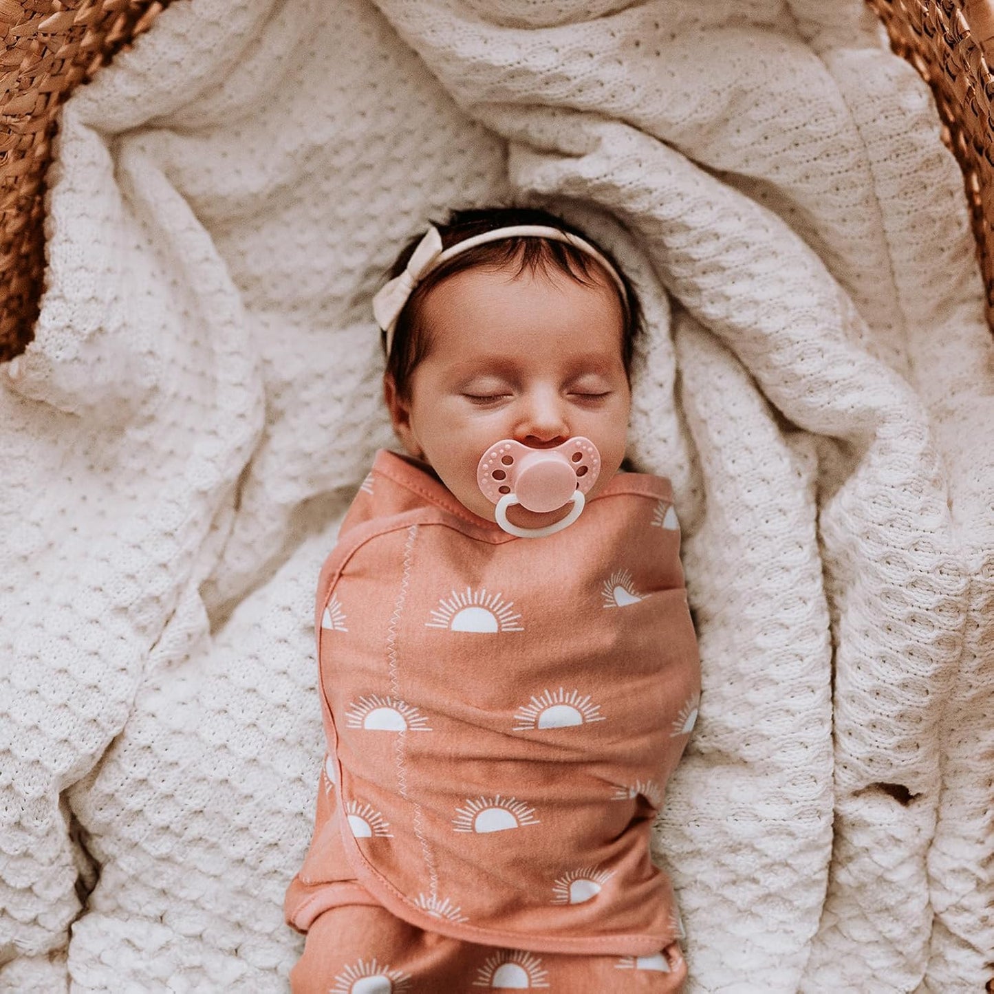GLLQUEN BABY 3-Pack Baby Swaddle Sleep Sacks for Newborn - Baby Swaddles 3-6 Months, Infant