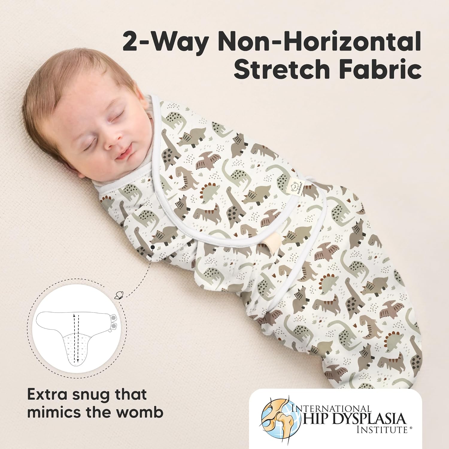 3-Pack Organic Baby Swaddle Sleep Sacks - Swaddles for Newborns, Infant 0-3 Months, Baby Girls